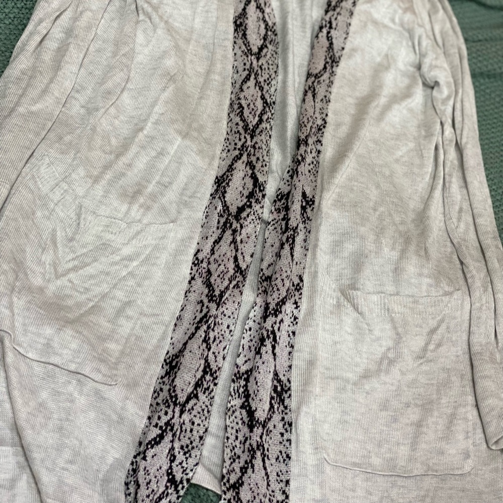 Peyton Jensen Gray Cardigan